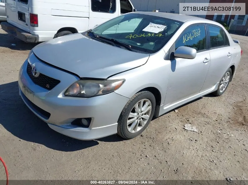 2010 Toyota Corolla S/Le/Xle VIN: 2T1BU4EE9AC308199 Lot: 40659473