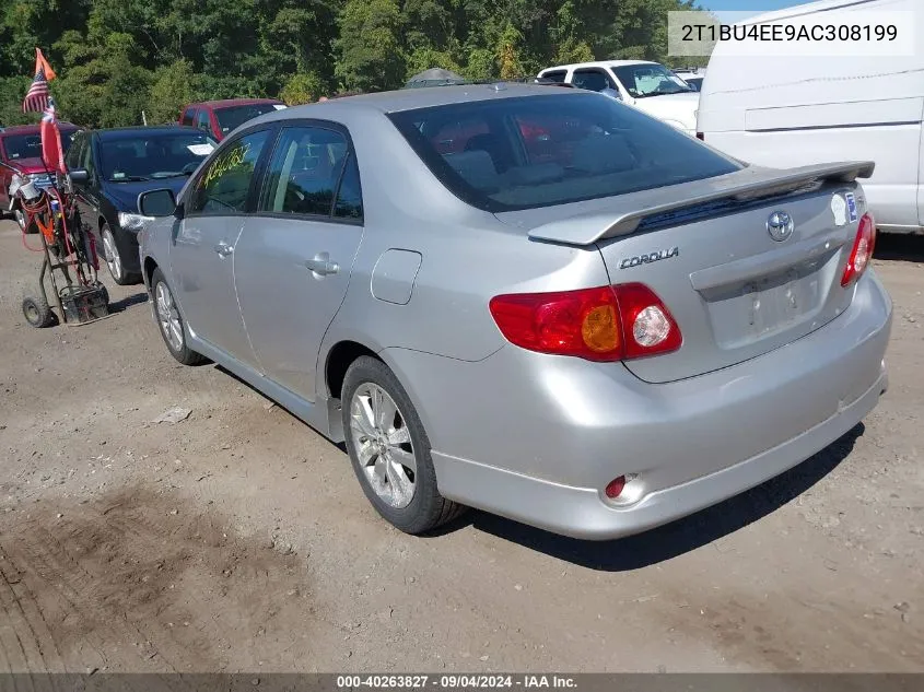 2010 Toyota Corolla S/Le/Xle VIN: 2T1BU4EE9AC308199 Lot: 40659473