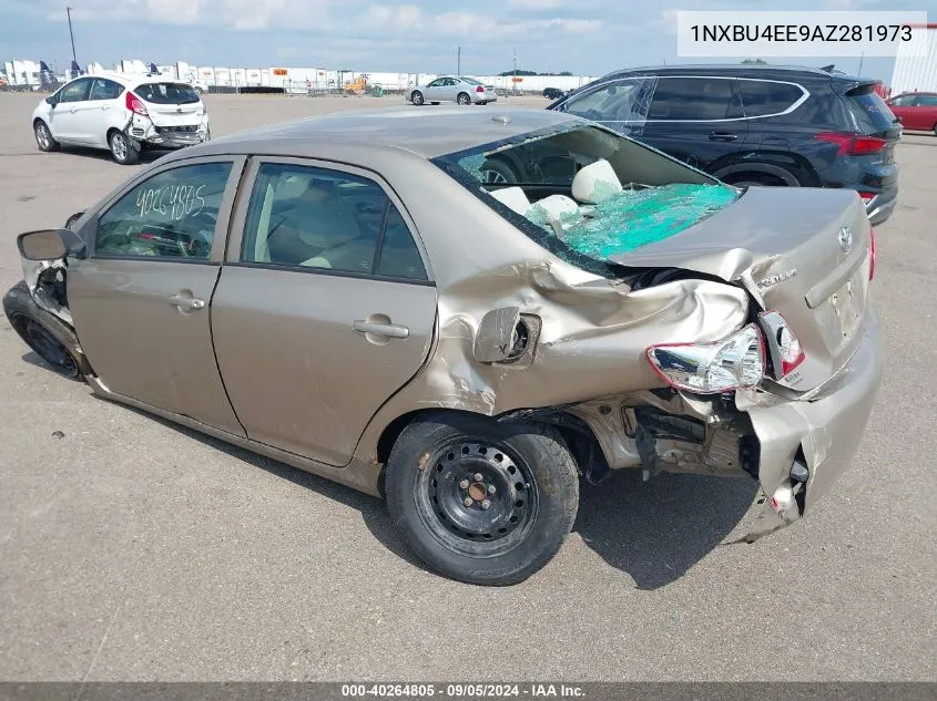 2010 Toyota Corolla Le VIN: 1NXBU4EE9AZ281973 Lot: 40264805