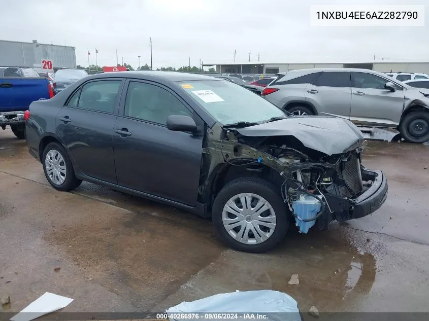 2010 Toyota Corolla Le VIN: 1NXBU4EE6AZ282790 Lot: 40266976