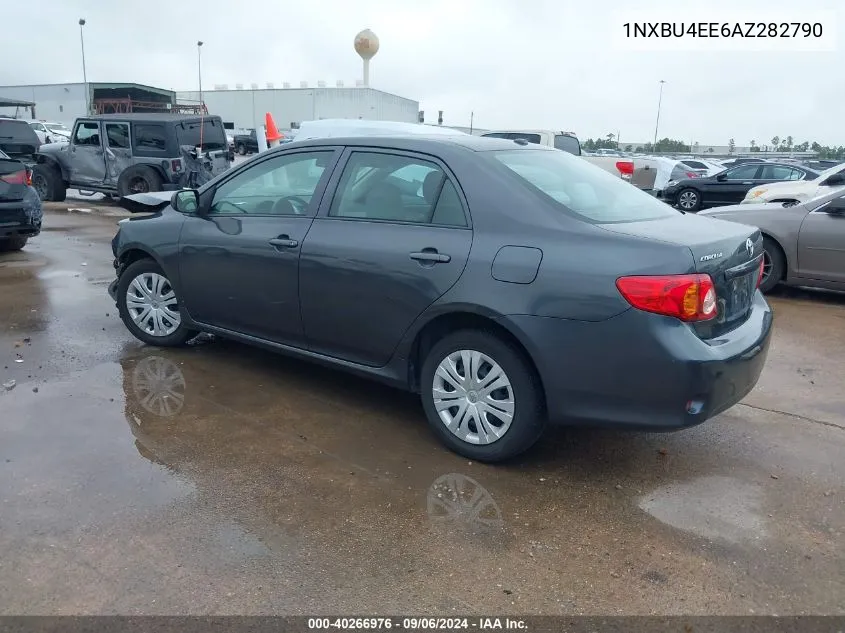 2010 Toyota Corolla Le VIN: 1NXBU4EE6AZ282790 Lot: 40266976