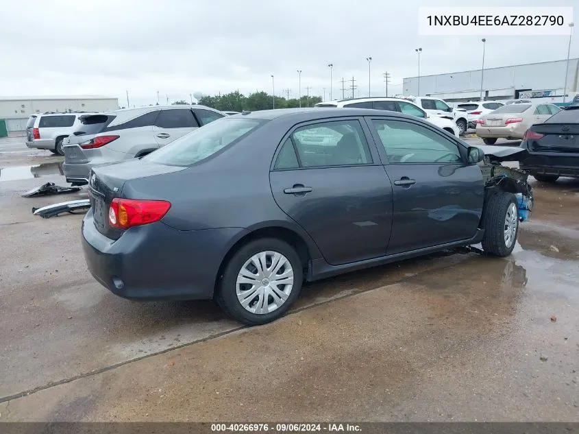 2010 Toyota Corolla Le VIN: 1NXBU4EE6AZ282790 Lot: 40266976