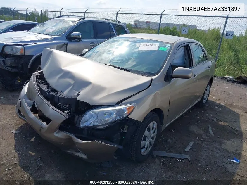 2010 Toyota Corolla Le VIN: 1NXBU4EE7AZ331897 Lot: 40281250