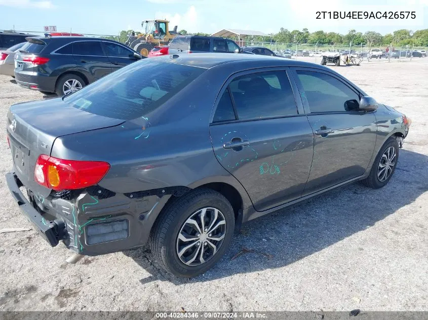 2010 Toyota Corolla S/Le/Xle VIN: 2T1BU4EE9AC426575 Lot: 40284346