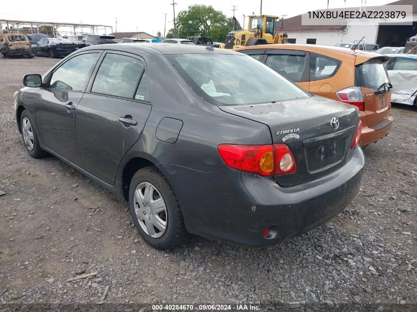 2010 Toyota Corolla Le VIN: 1NXBU4EE2AZ223879 Lot: 40284670