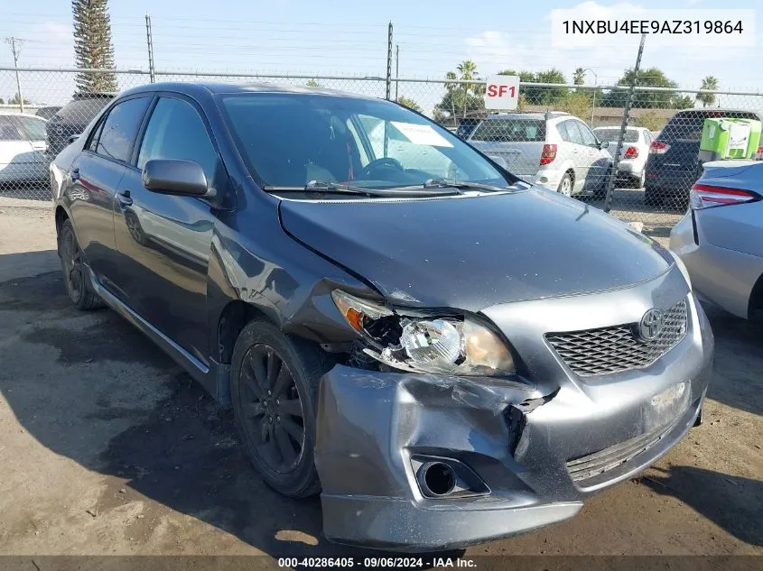 1NXBU4EE9AZ319864 2010 Toyota Corolla S