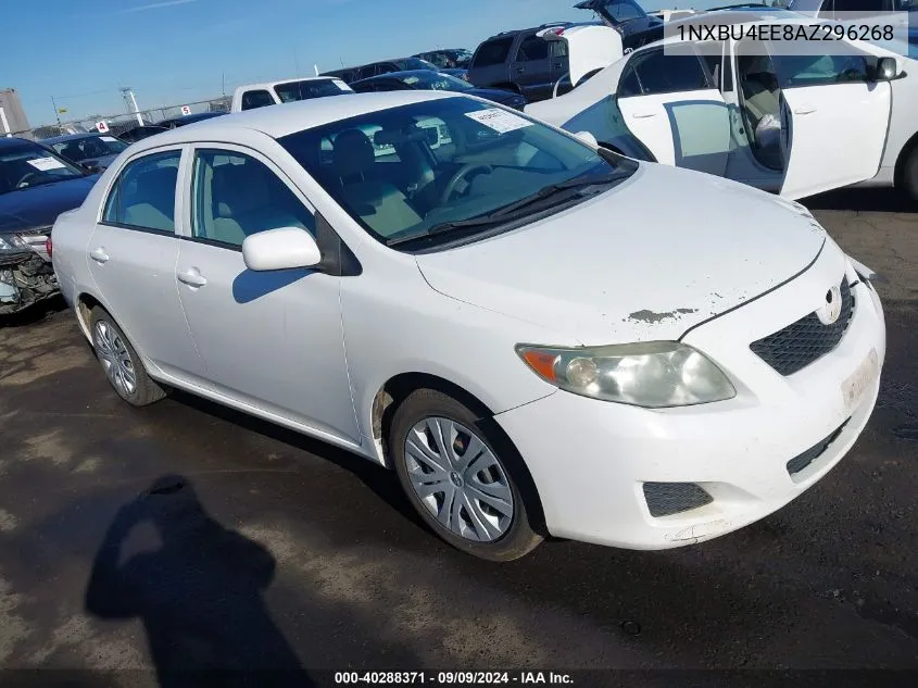 2010 Toyota Corolla Le VIN: 1NXBU4EE8AZ296268 Lot: 40288371