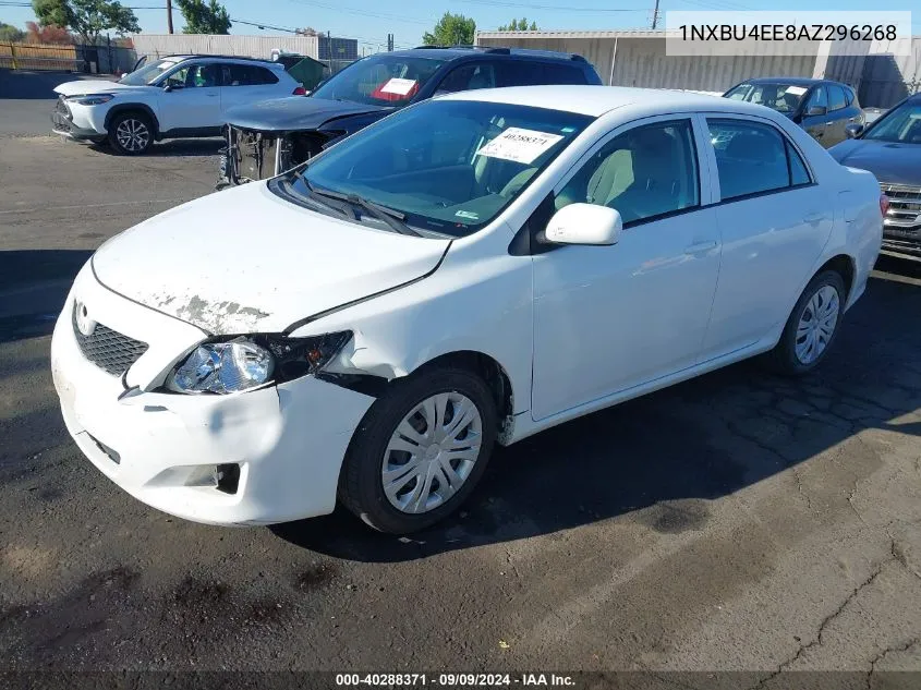 2010 Toyota Corolla Le VIN: 1NXBU4EE8AZ296268 Lot: 40288371