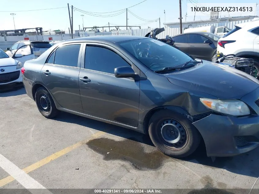 2010 Toyota Corolla Le VIN: 1NXBU4EEXAZ314513 Lot: 40291341