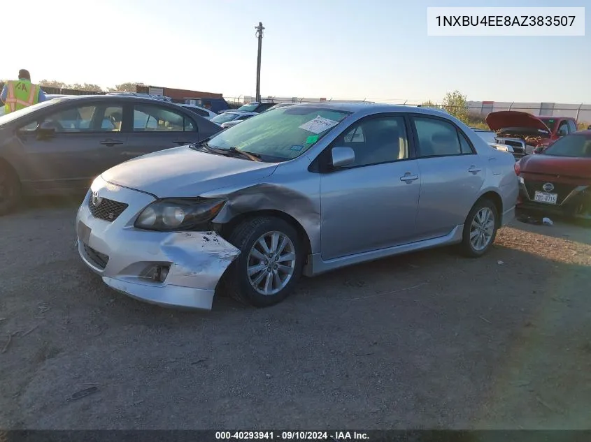 2010 Toyota Corolla S VIN: 1NXBU4EE8AZ383507 Lot: 40293941