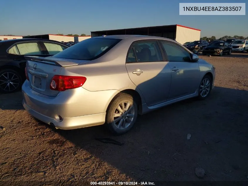 2010 Toyota Corolla S VIN: 1NXBU4EE8AZ383507 Lot: 40293941