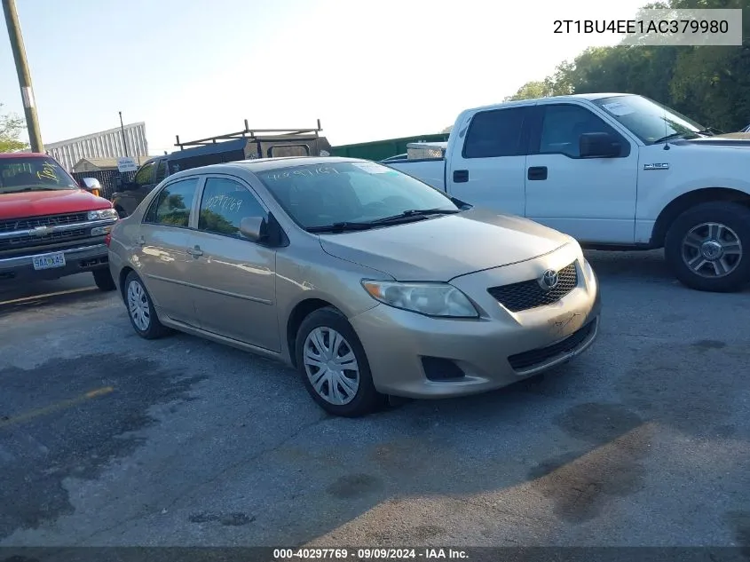 2010 Toyota Corolla Le VIN: 2T1BU4EE1AC379980 Lot: 40297769