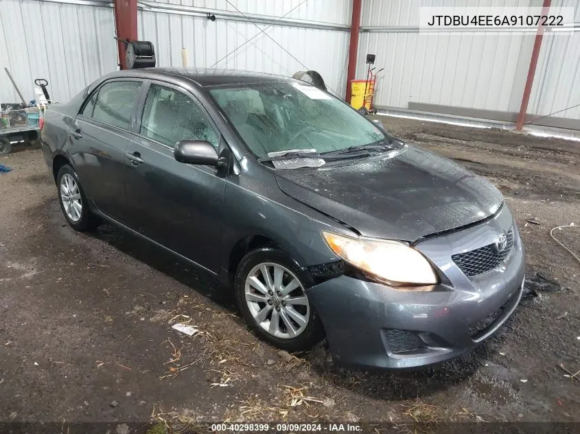 2010 Toyota Corolla Le VIN: JTDBU4EE6A9107222 Lot: 40298399