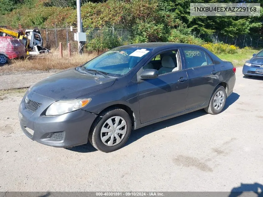 2010 Toyota Corolla S/Le/Xle VIN: 1NXBU4EEXAZ229168 Lot: 40301891