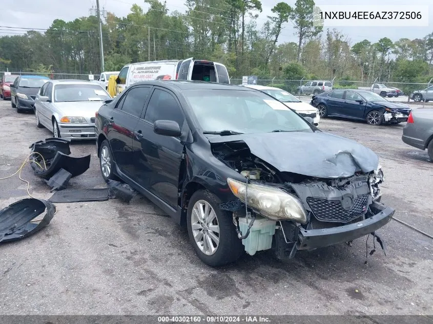 2010 Toyota Corolla S/Le/Xle VIN: 1NXBU4EE6AZ372506 Lot: 40302160