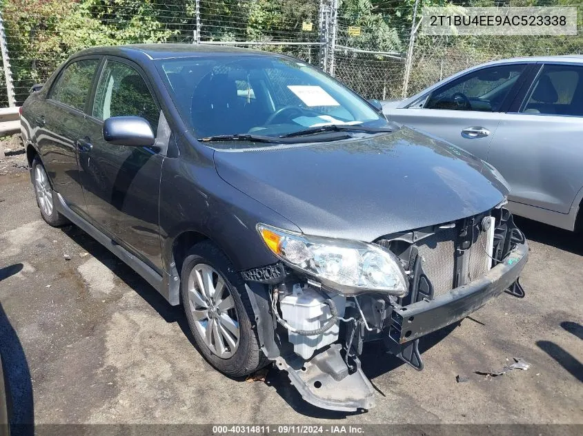 2010 Toyota Corolla S VIN: 2T1BU4EE9AC523338 Lot: 40314811