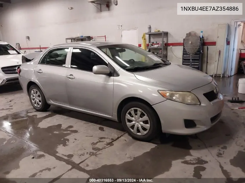 1NXBU4EE7AZ354886 2010 Toyota Corolla Le