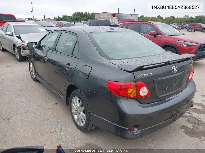 2010 Toyota Corolla S VIN: 1NXBU4EE5AZ368527 Lot: 40320806