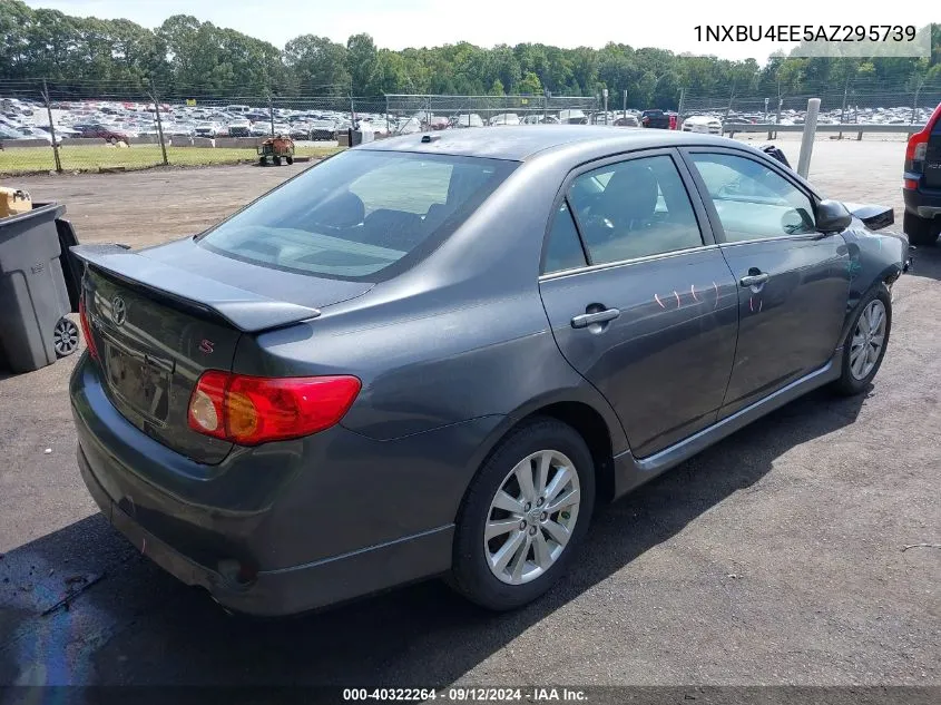 2010 Toyota Corolla S VIN: 1NXBU4EE5AZ295739 Lot: 40322264