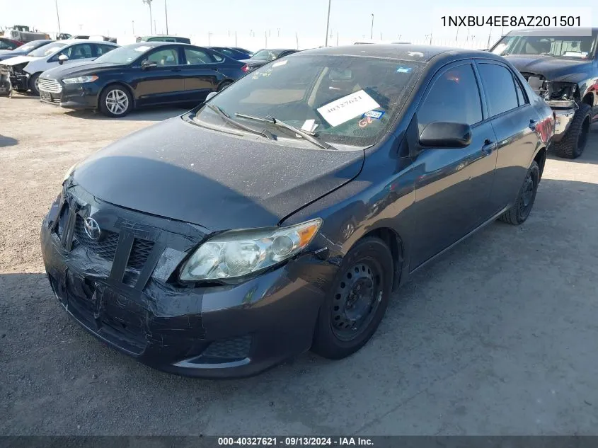 2010 Toyota Corolla VIN: 1NXBU4EE8AZ201501 Lot: 40327621