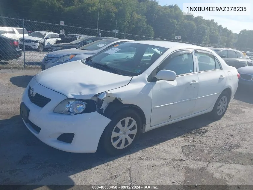 1NXBU4EE9AZ378235 2010 Toyota Corolla Le