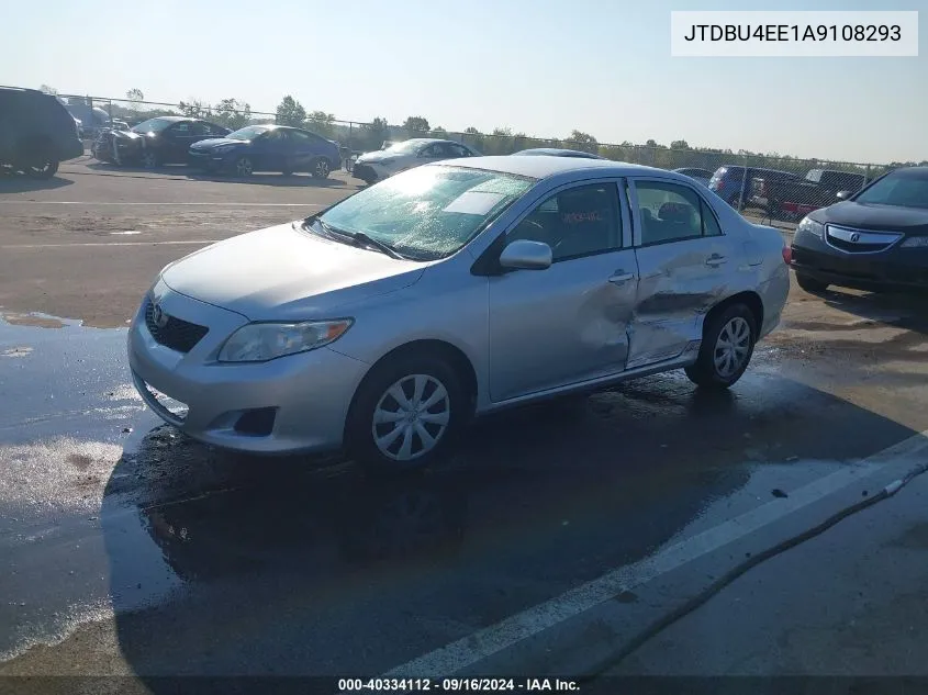 2010 Toyota Corolla Le VIN: JTDBU4EE1A9108293 Lot: 40334112