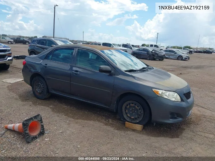 2010 Toyota Corolla S/Le/Xle VIN: 1NXBU4EE9AZ192159 Lot: 40344588