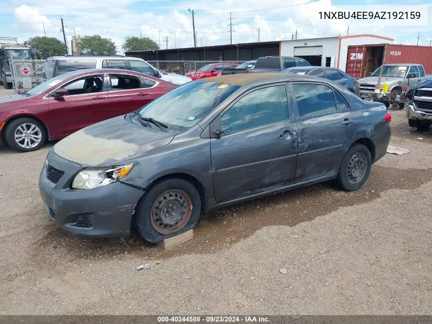 2010 Toyota Corolla S/Le/Xle VIN: 1NXBU4EE9AZ192159 Lot: 40344588