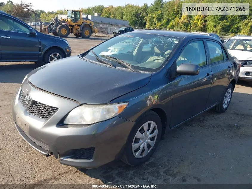 2010 Toyota Corolla Le VIN: 1NXBU4EE7AZ371266 Lot: 40345926