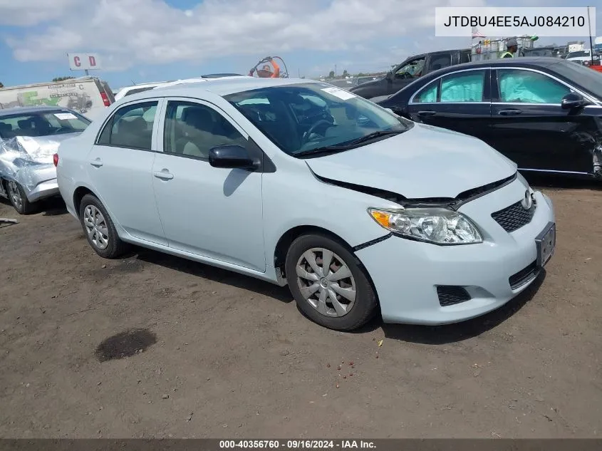 2010 Toyota Corolla S/Le/Xle VIN: JTDBU4EE5AJ084210 Lot: 40356760