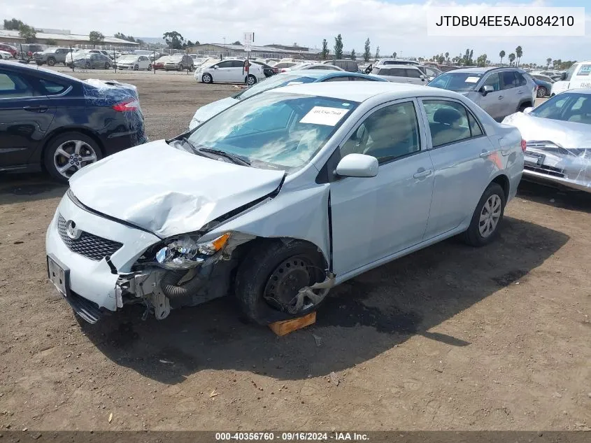 2010 Toyota Corolla S/Le/Xle VIN: JTDBU4EE5AJ084210 Lot: 40356760