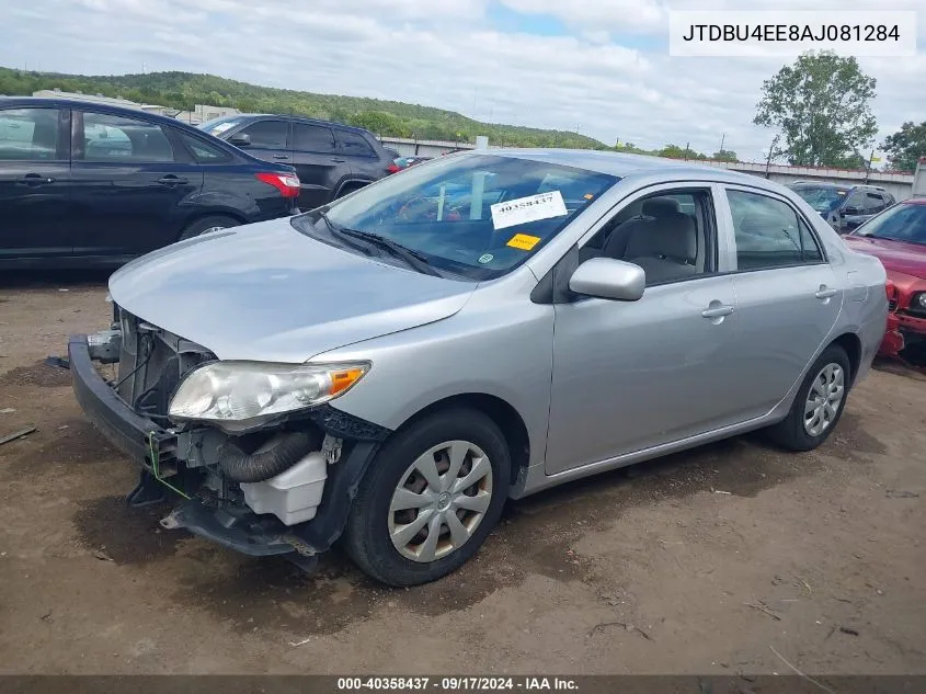 2010 Toyota Corolla Le VIN: JTDBU4EE8AJ081284 Lot: 40358437