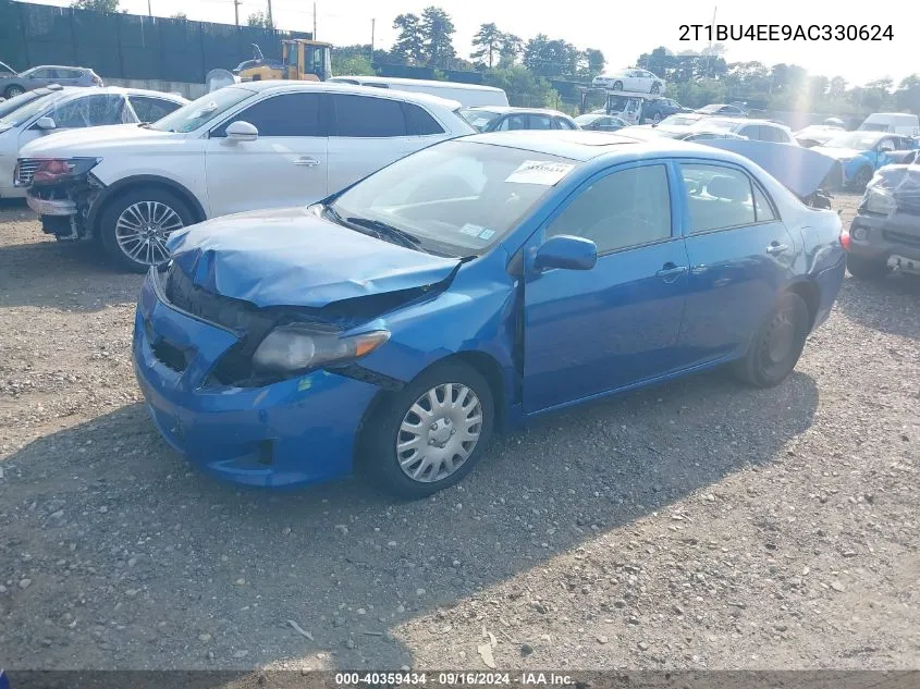 2010 Toyota Corolla Le VIN: 2T1BU4EE9AC330624 Lot: 40359434