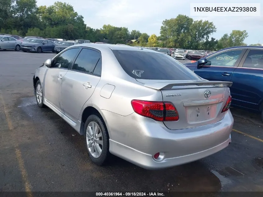 2010 Toyota Corolla S VIN: 1NXBU4EEXAZ293808 Lot: 40361964