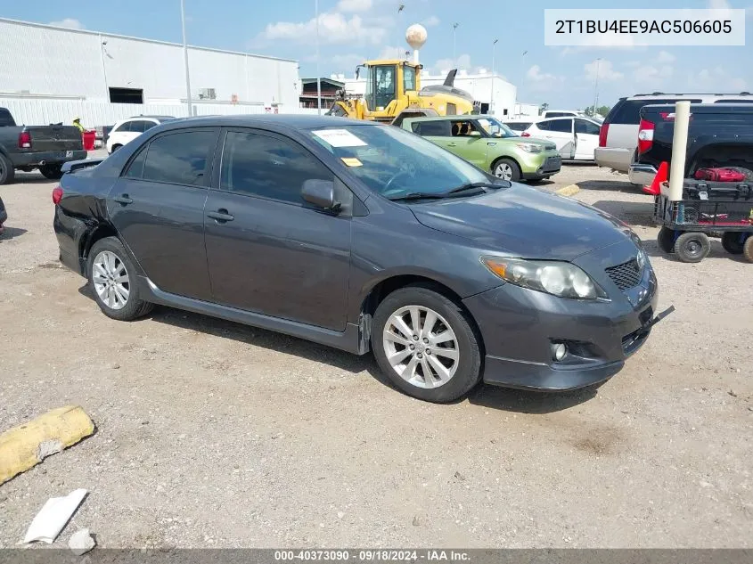 2010 Toyota Corolla S VIN: 2T1BU4EE9AC506605 Lot: 40373090