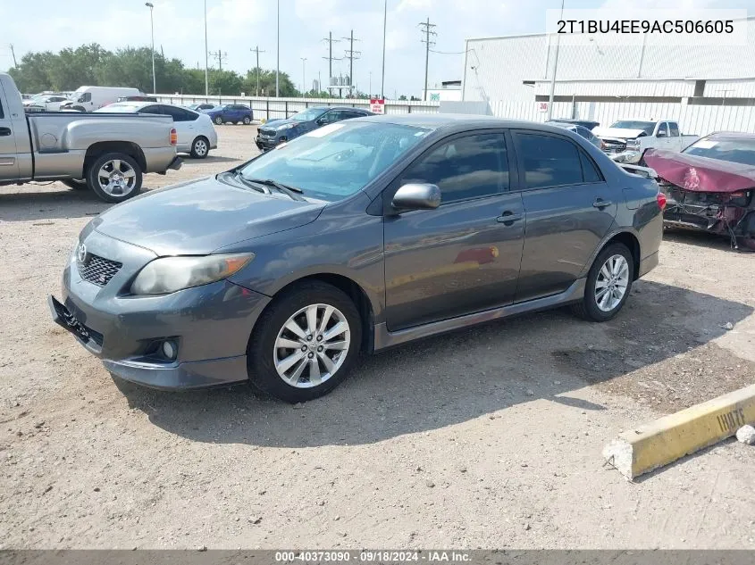 2010 Toyota Corolla S VIN: 2T1BU4EE9AC506605 Lot: 40373090