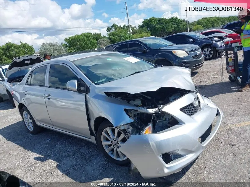 2010 Toyota Corolla Le VIN: JTDBU4EE3AJ081340 Lot: 40373313