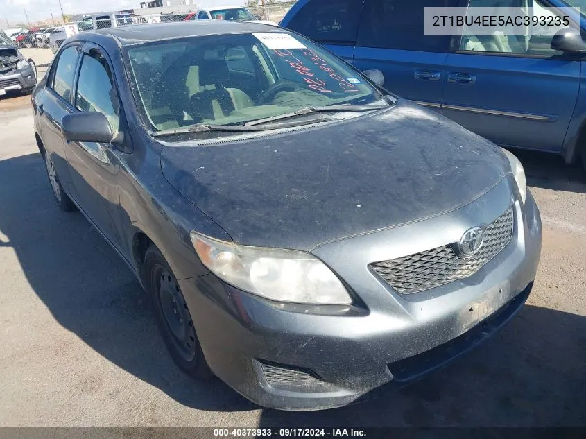 2010 Toyota Corolla Le VIN: 2T1BU4EE5AC393235 Lot: 40373933