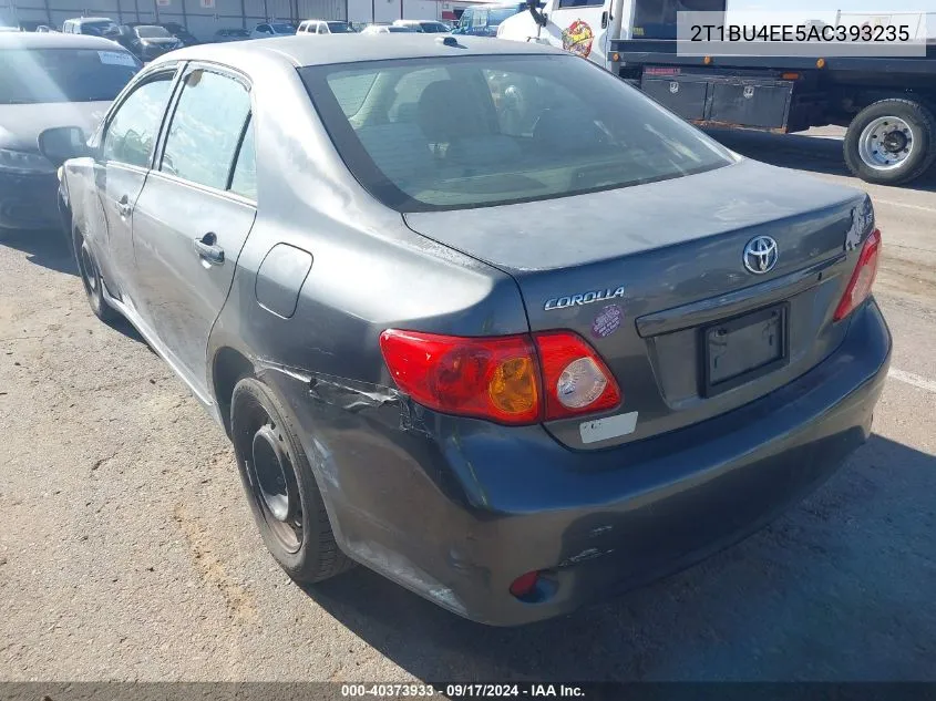 2010 Toyota Corolla Le VIN: 2T1BU4EE5AC393235 Lot: 40373933