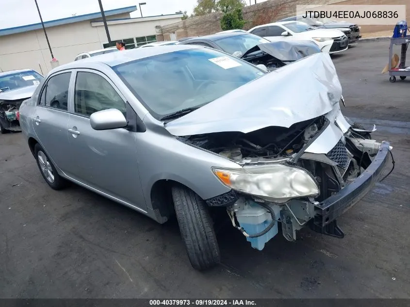 2010 Toyota Corolla Le VIN: JTDBU4EE0AJ068836 Lot: 40379973