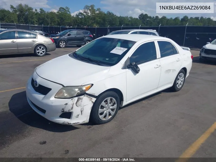 2010 Toyota Corolla Le VIN: 1NXBU4EE6AZ269084 Lot: 40389145