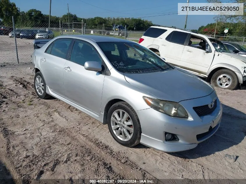 2010 Toyota Corolla S VIN: 2T1BU4EE6AC529050 Lot: 40392287