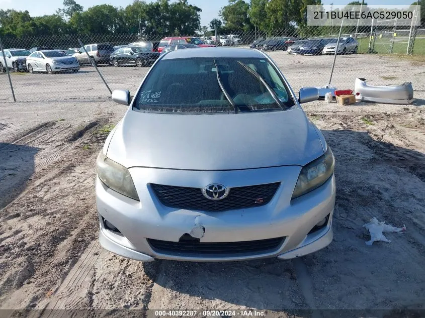 2010 Toyota Corolla S VIN: 2T1BU4EE6AC529050 Lot: 40392287