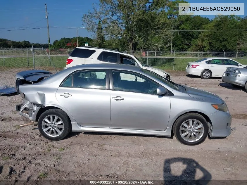 2010 Toyota Corolla S VIN: 2T1BU4EE6AC529050 Lot: 40392287