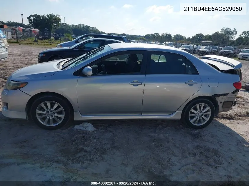 2010 Toyota Corolla S VIN: 2T1BU4EE6AC529050 Lot: 40392287