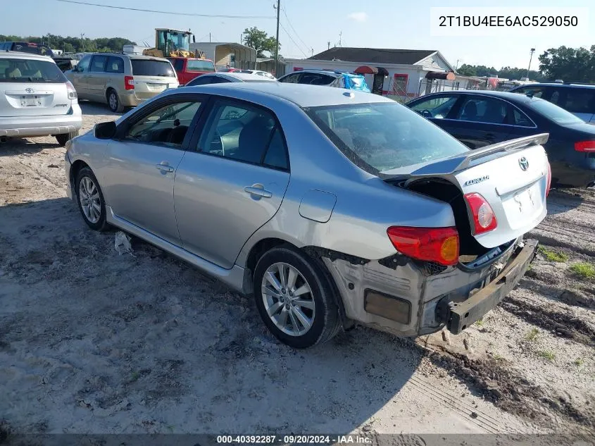 2T1BU4EE6AC529050 2010 Toyota Corolla S