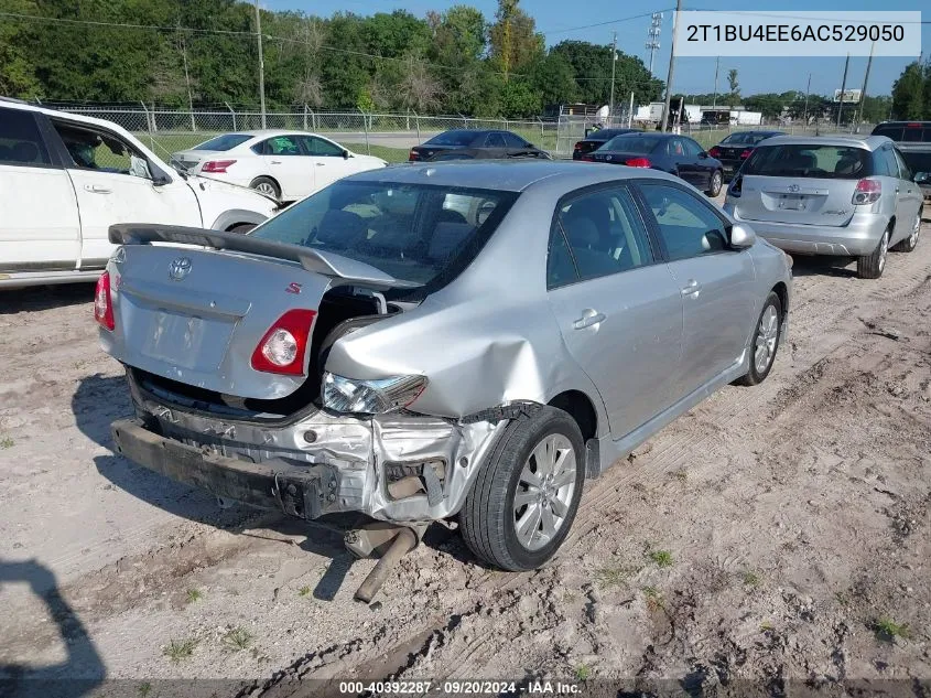 2010 Toyota Corolla S VIN: 2T1BU4EE6AC529050 Lot: 40392287