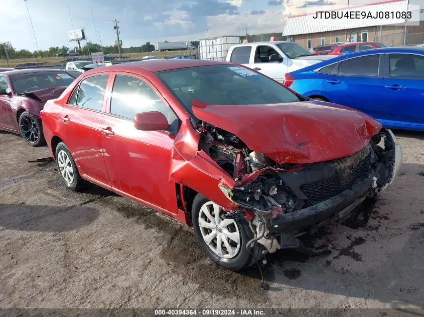 2010 Toyota Corolla Le VIN: JTDBU4EE9AJ081083 Lot: 40394364