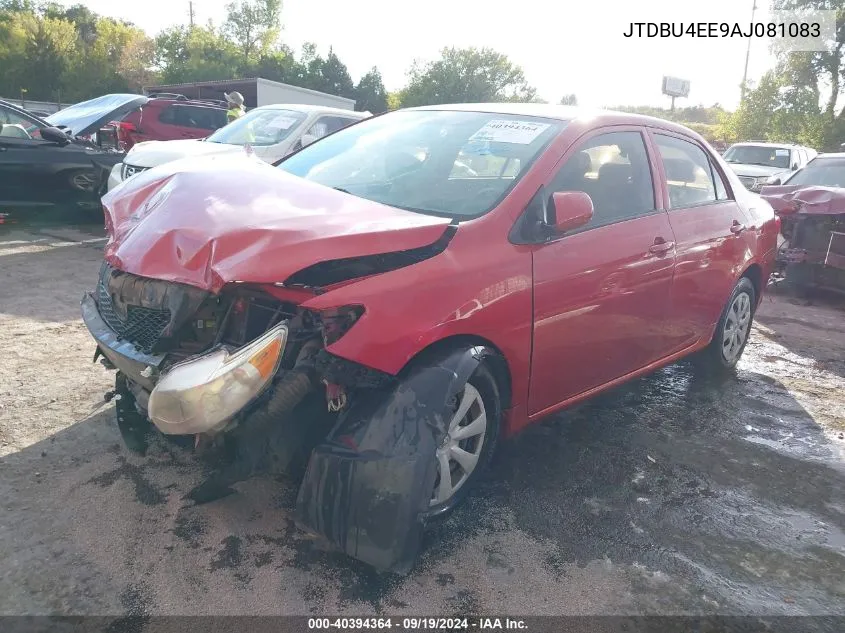 2010 Toyota Corolla Le VIN: JTDBU4EE9AJ081083 Lot: 40394364