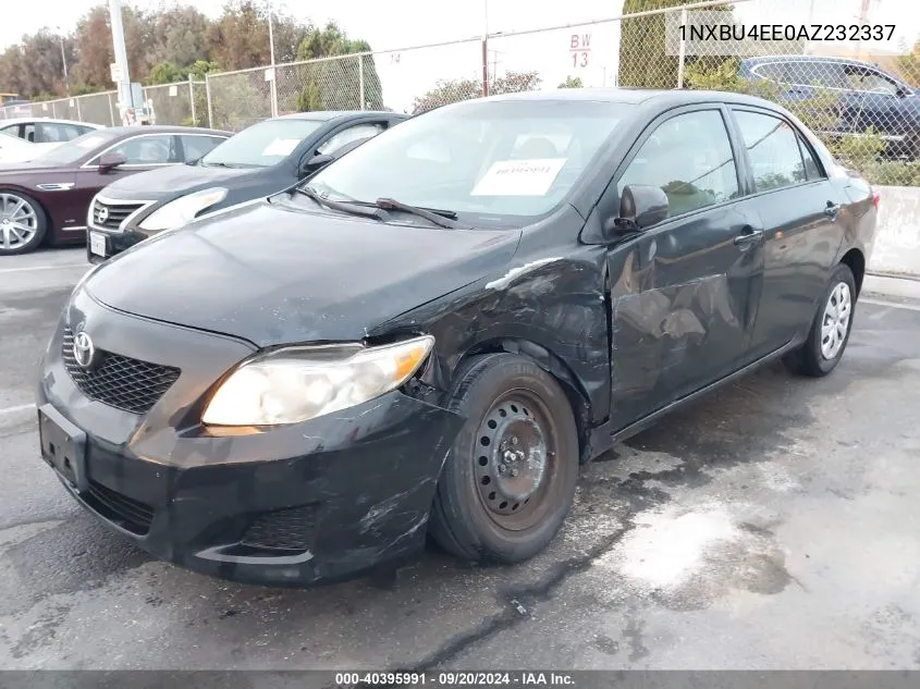 2010 Toyota Corolla Le VIN: 1NXBU4EE0AZ232337 Lot: 40395991